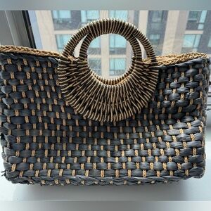 BRAND NEW WITH TAGS Zara woven bag